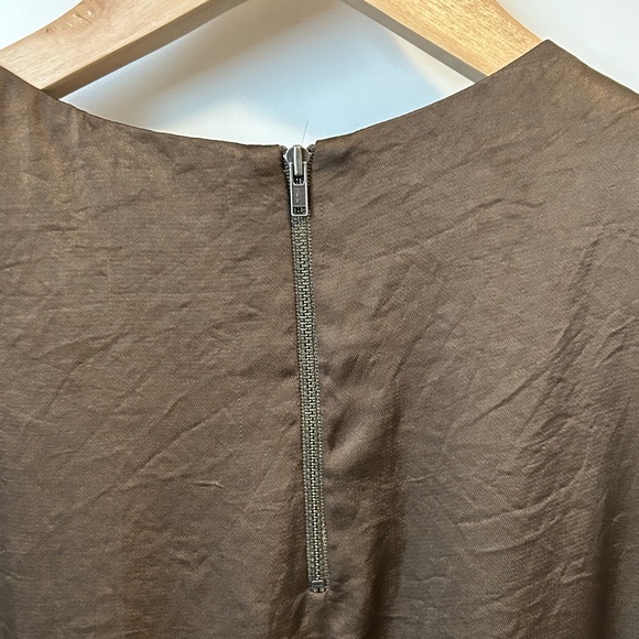 NWT Helmet Lang Silk Top - Picture 7 of 14